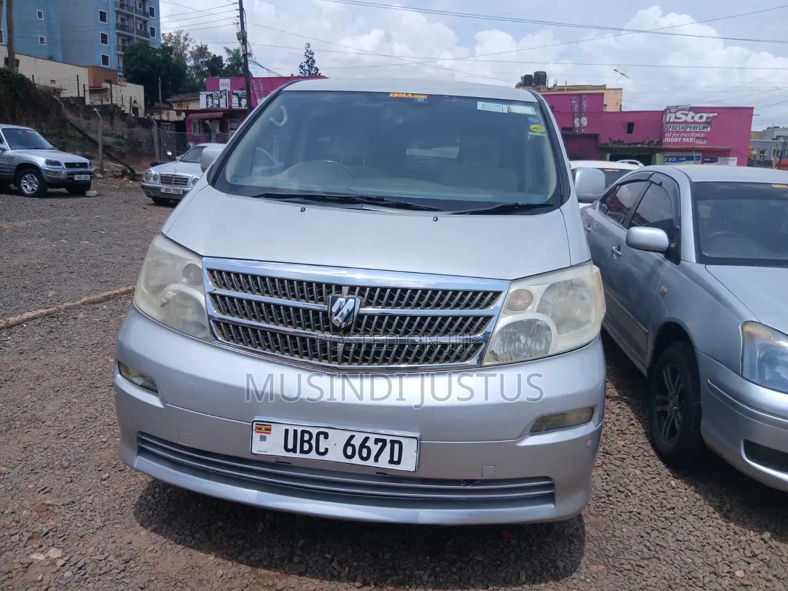 Toyota Alphard 2004 Silver