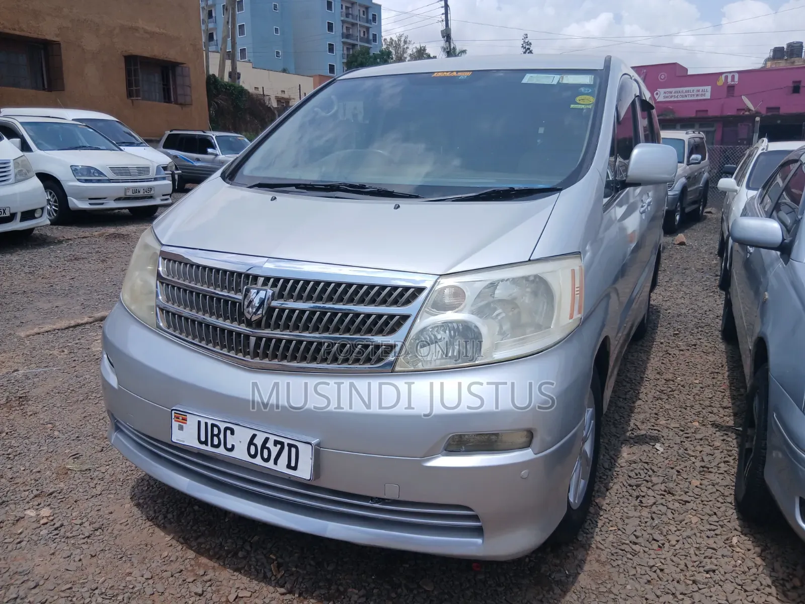 Toyota Alphard 2004 Silver