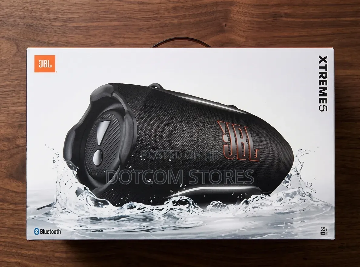 JBL Xtreme 5 Portable Bluetooth Speaker.
