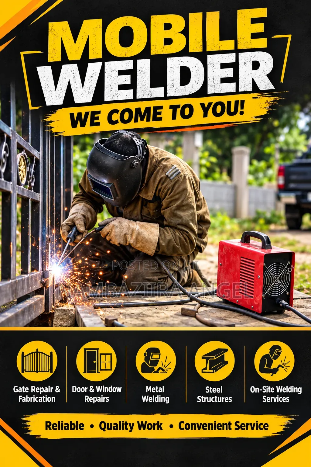 Affordable Professional Mobile Welding Service