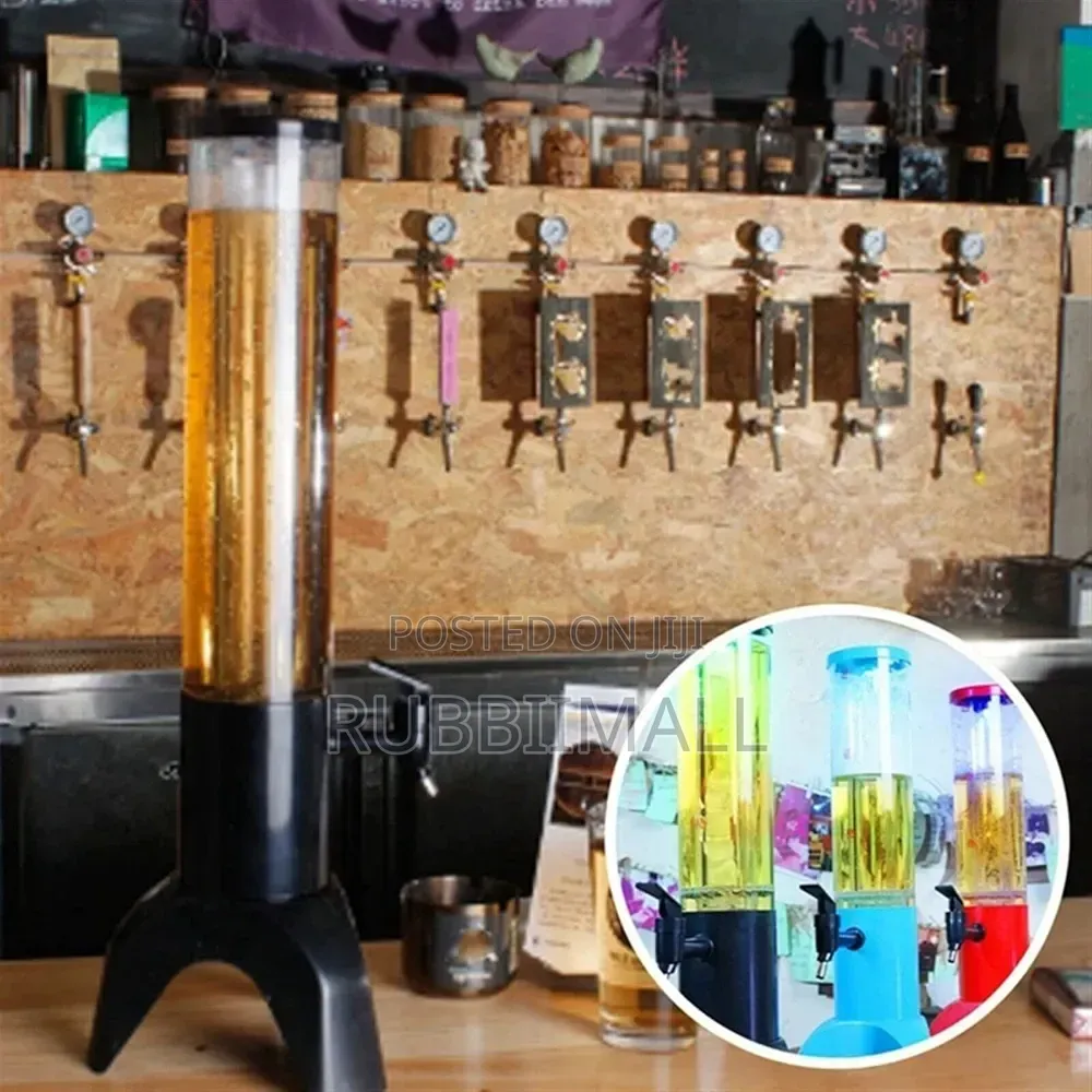 Tabletop Beverage and Beer Tower Dispenser