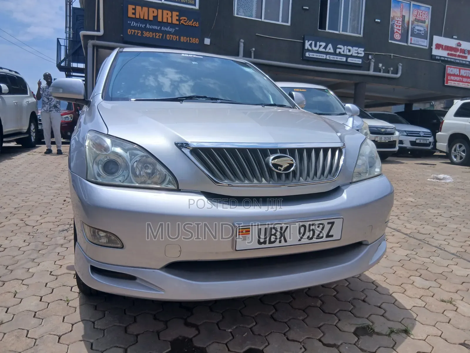 Toyota Harrier 2008 Silver