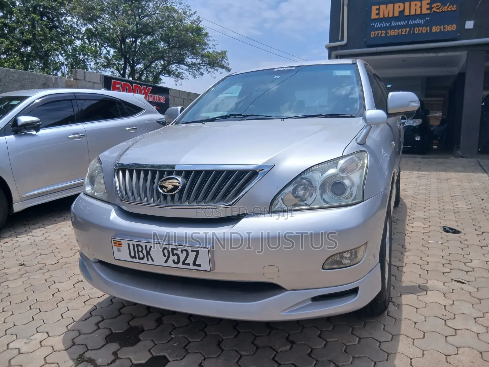 Toyota Harrier 2008 Silver