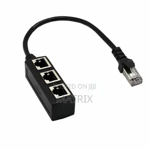 RJ45 Network Splitter Adapter