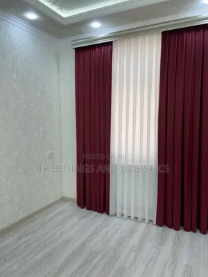 Cool Plain Maroon Curtains