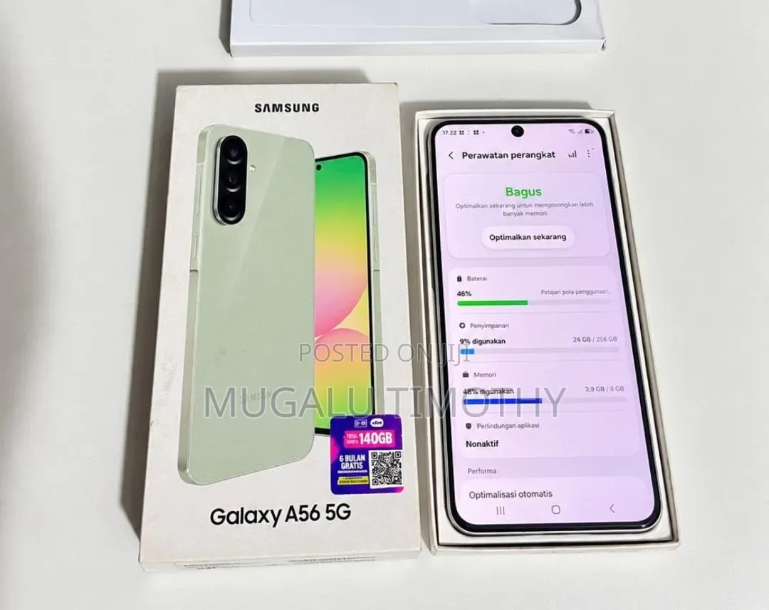 New Samsung Galaxy A56 256 GB Green