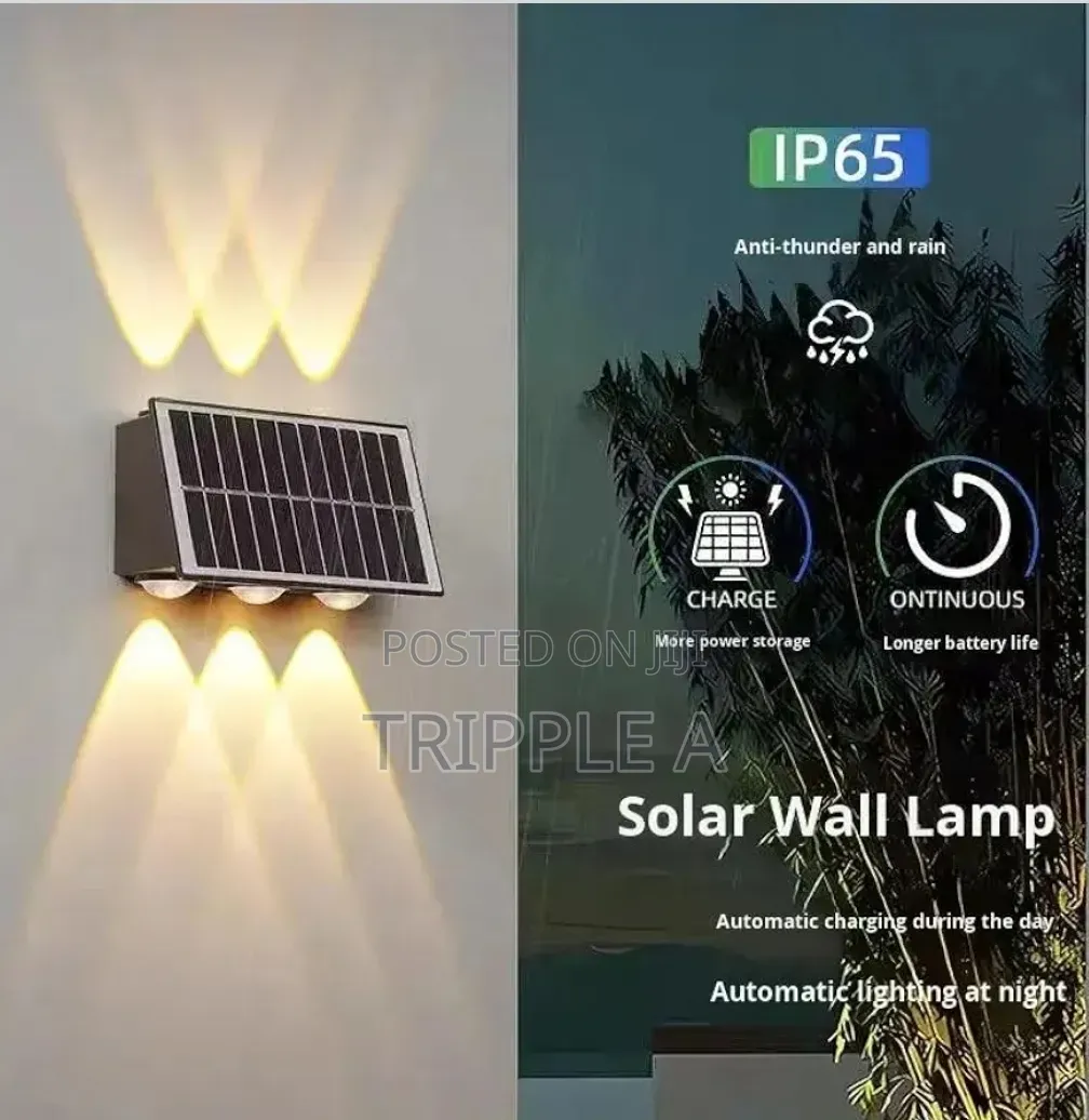 Solar Outdoor Up and Down Fence Light