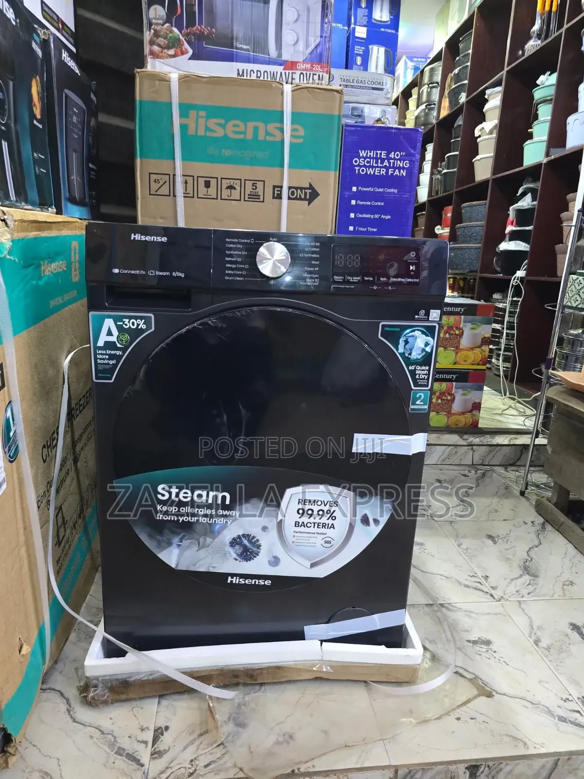 Hisense 8kg/3kg Washer Washer Dryer,15+ Programs, 1400rpm