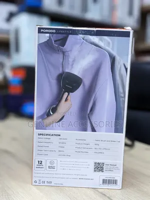 Porodo Lifestyle Handheld Garment Steamer 1700W No-Leak Steam