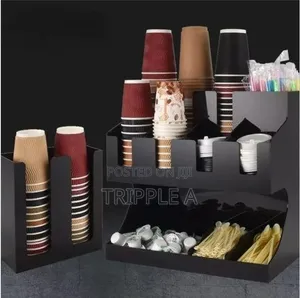 12 Compartment ABS Coffee Tea Organizer Station