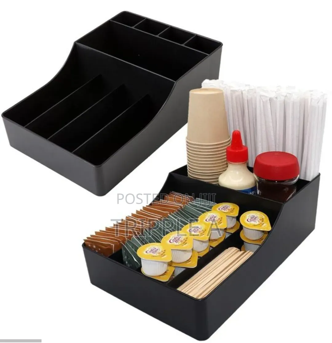 Bar Caddy and Coffee Station Organizer