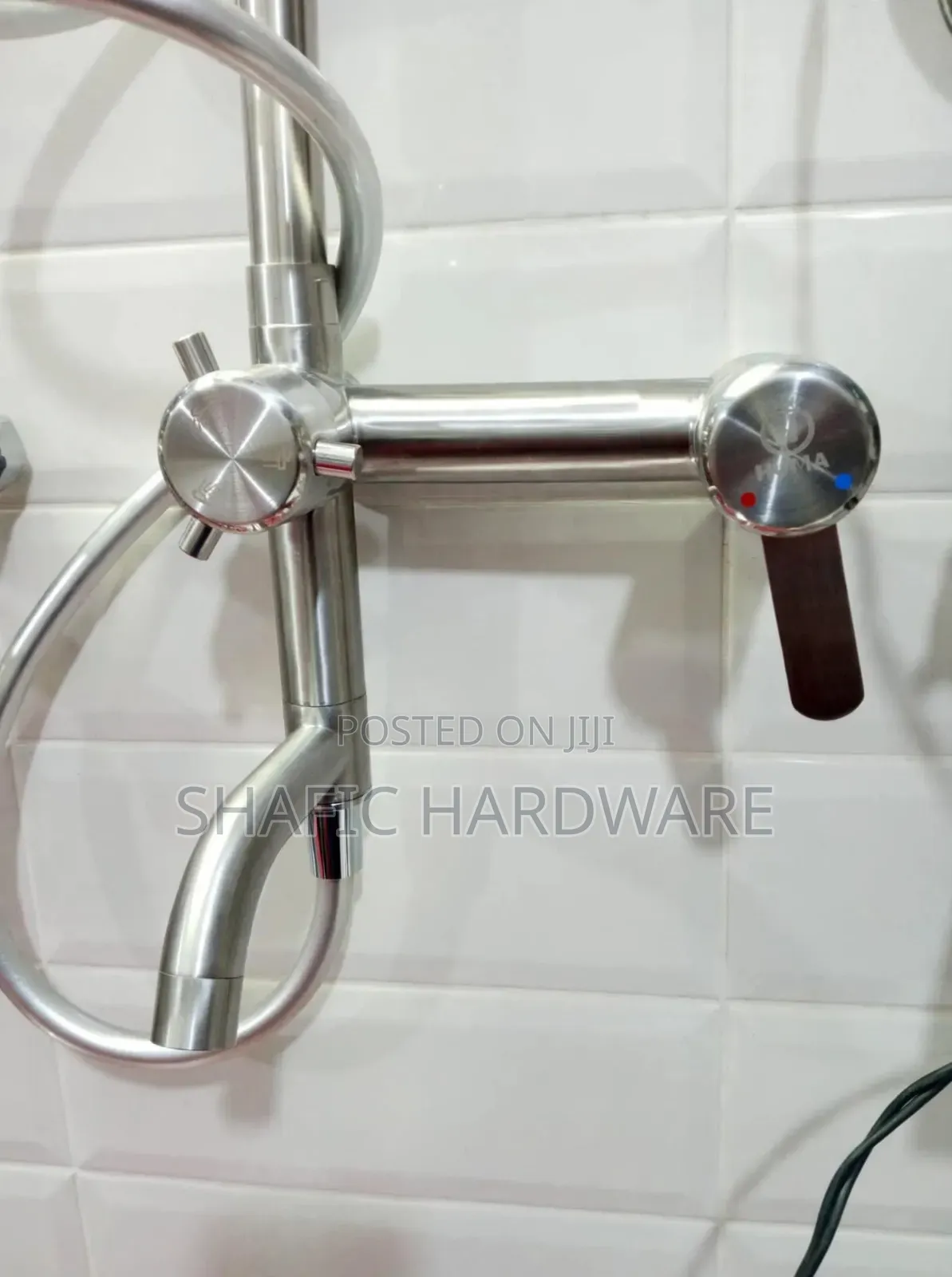 Shower Mixer Full Set Silver Good Quality/All Types