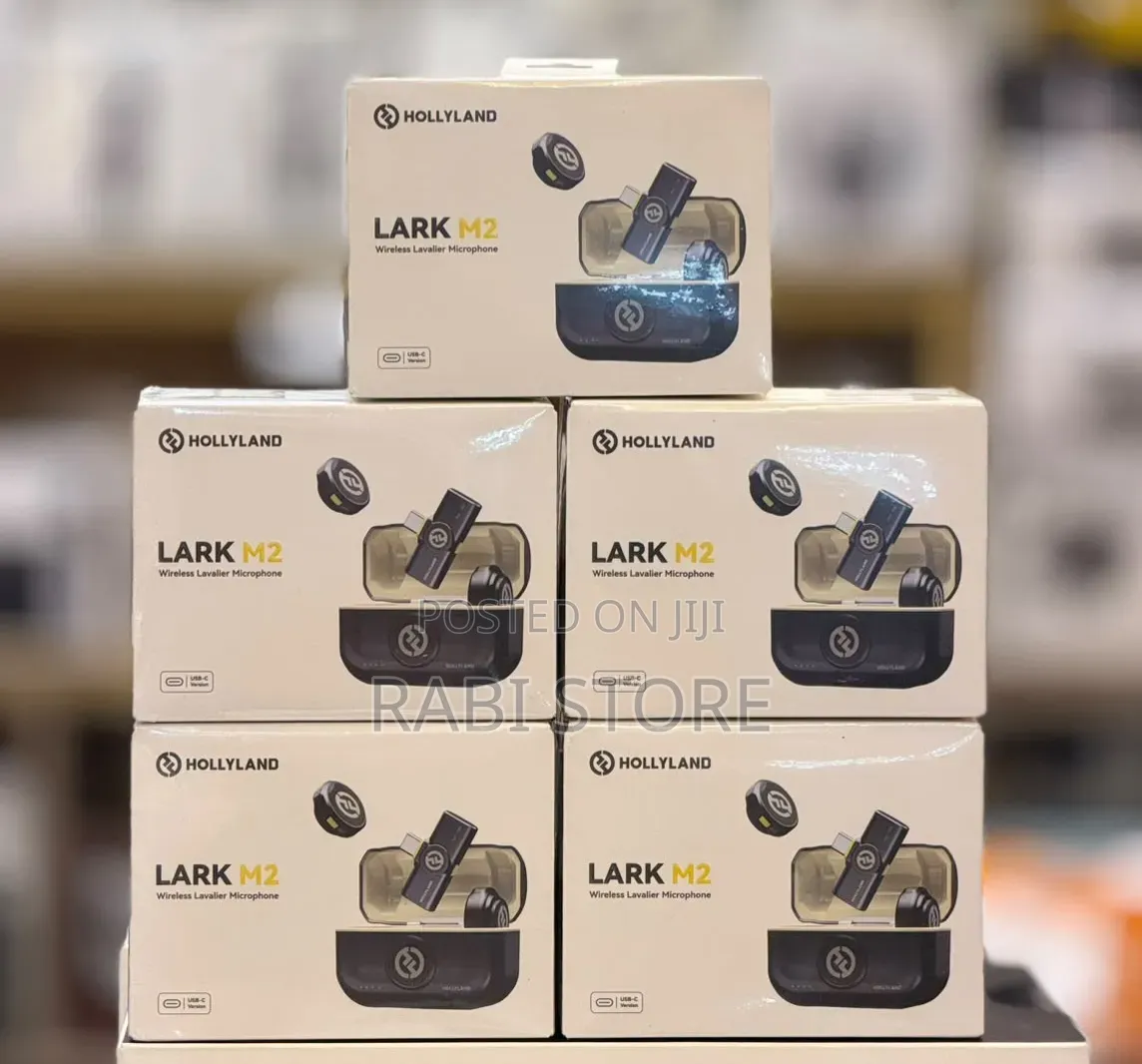 Hollyland Lark M2 Duo Wireless Lavalier Microphone With USB C