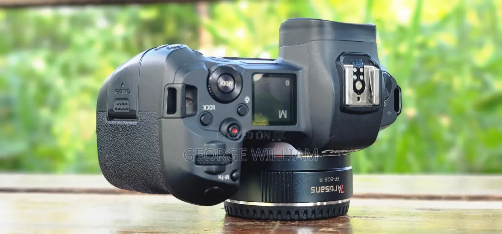 Canon Eos R + Adapter and Lens