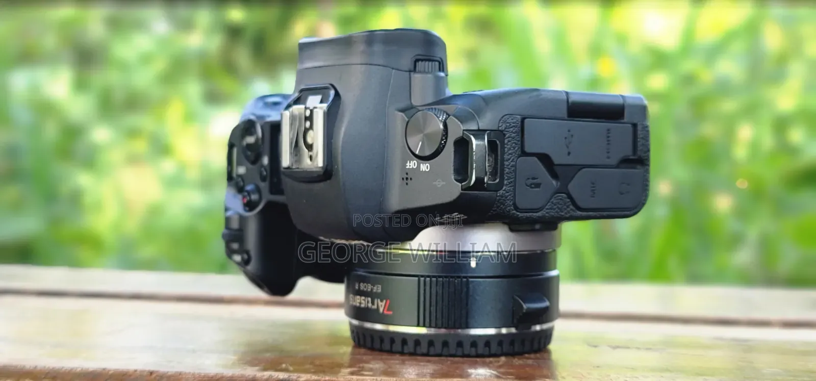 Canon Eos R + Adapter and Lens