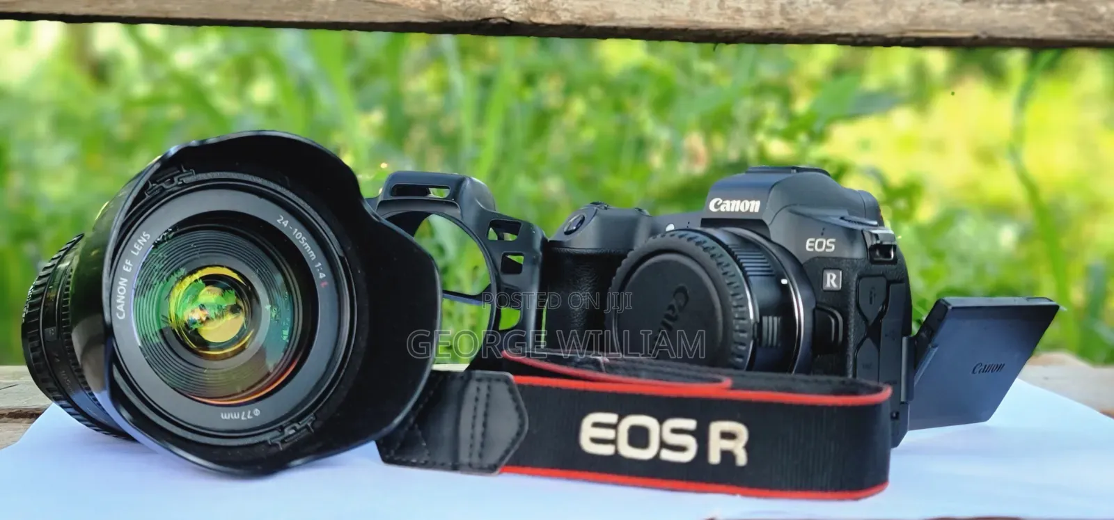 Canon Eos R + Adapter and Lens