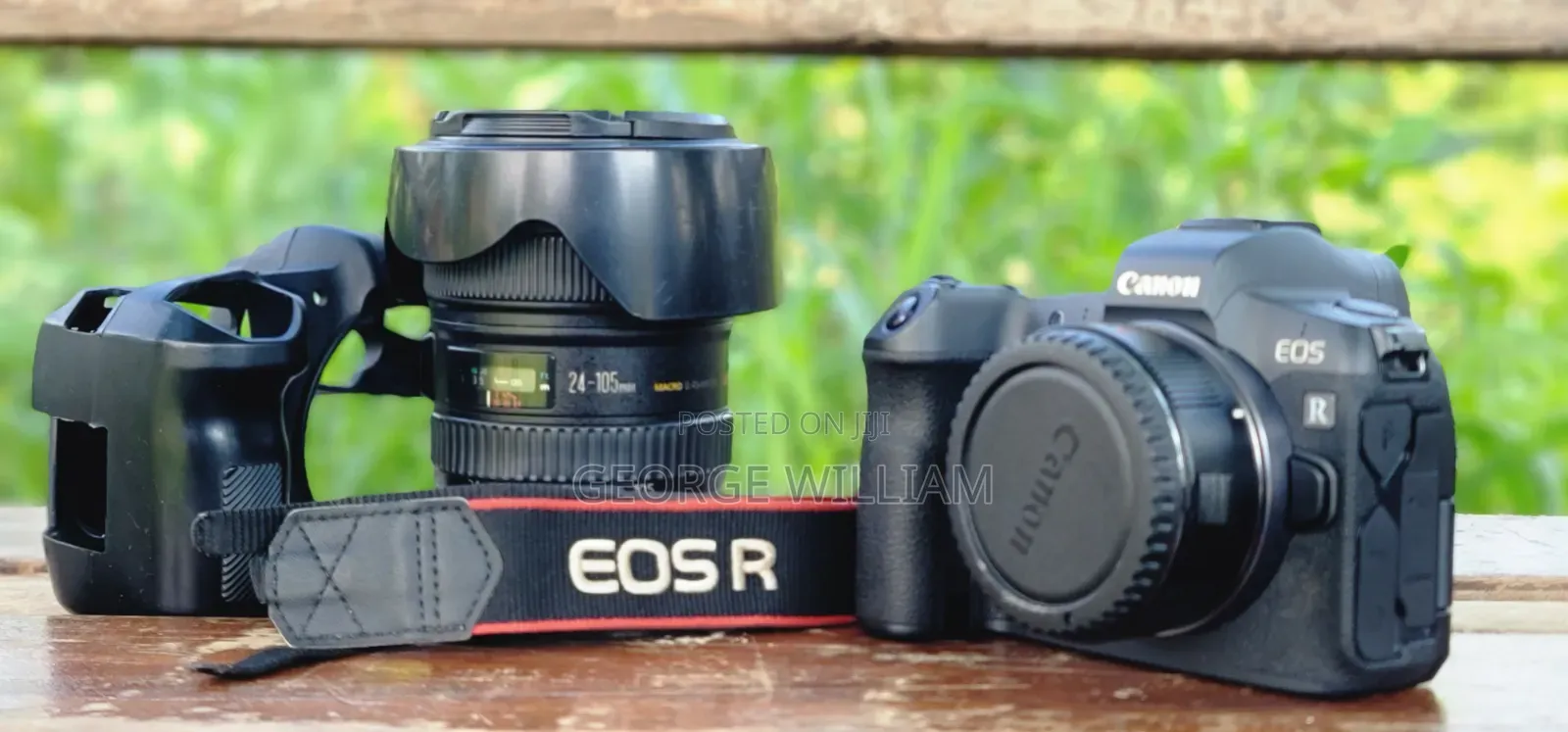 Canon Eos R + Adapter and Lens