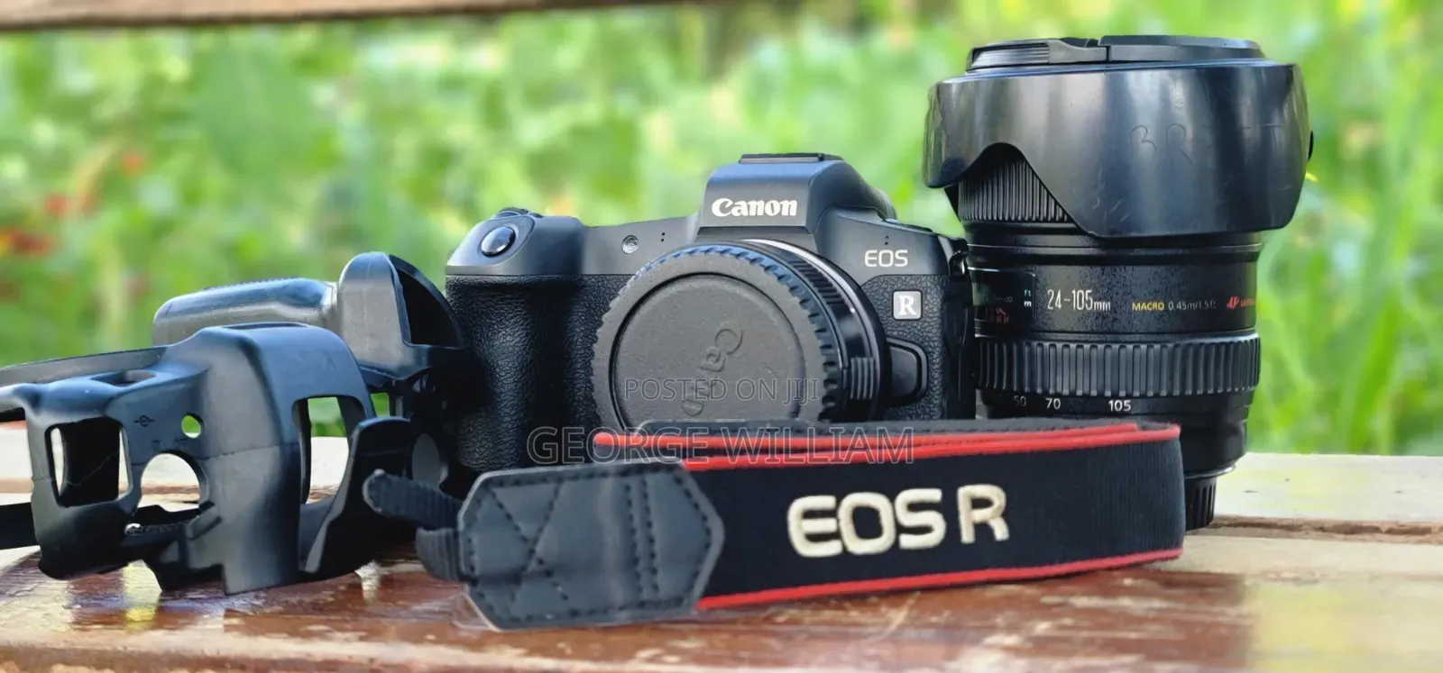 Canon Eos R + Adapter and Lens