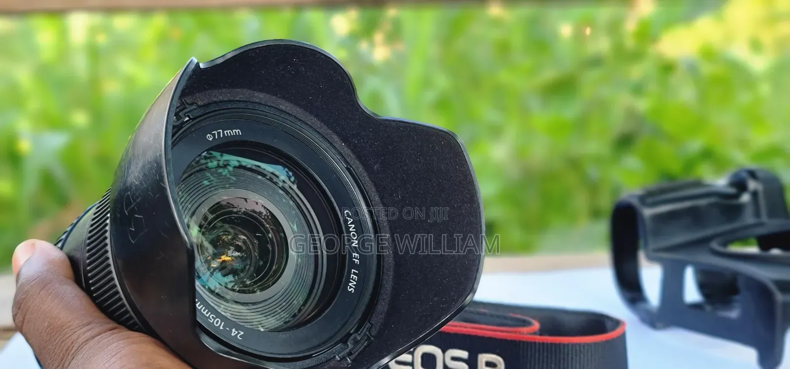 Canon Eos R + Adapter and Lens