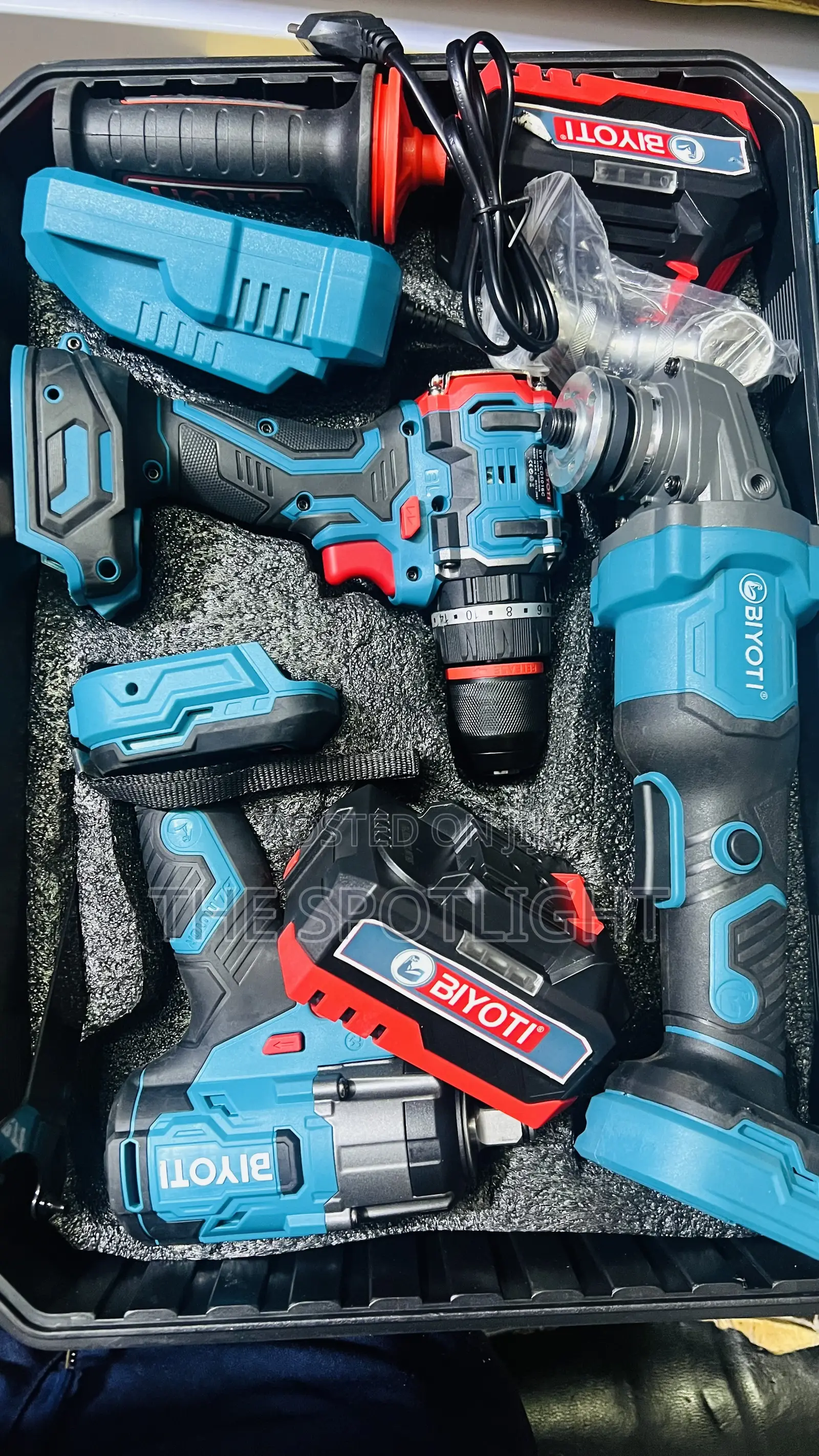 3 Piece Cordless Power Tool Set