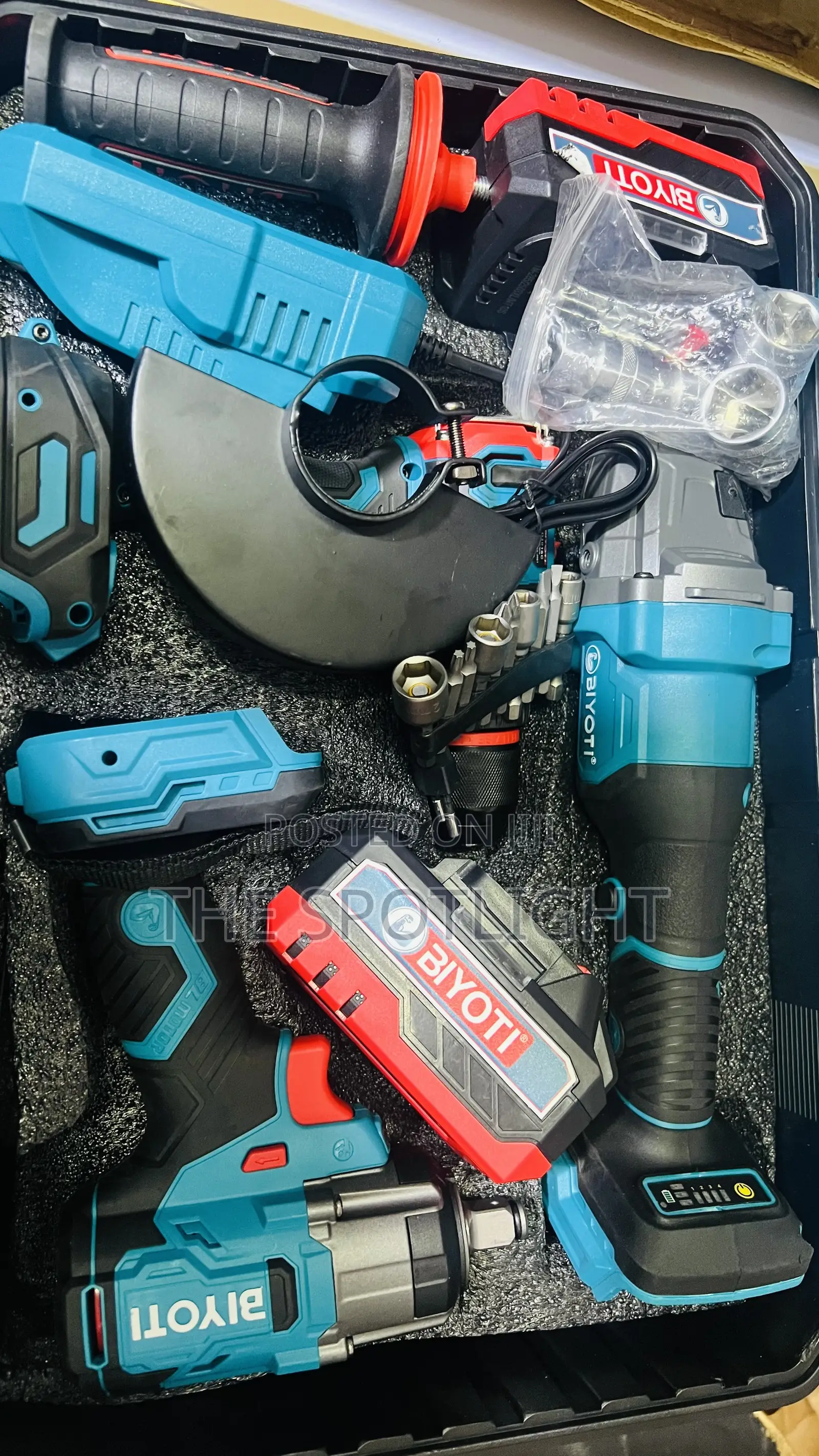 3 Piece Cordless Power Tool Set