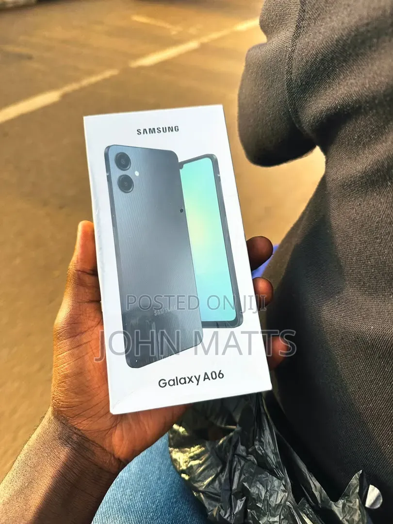 New Samsung Galaxy A06 128 GB Black