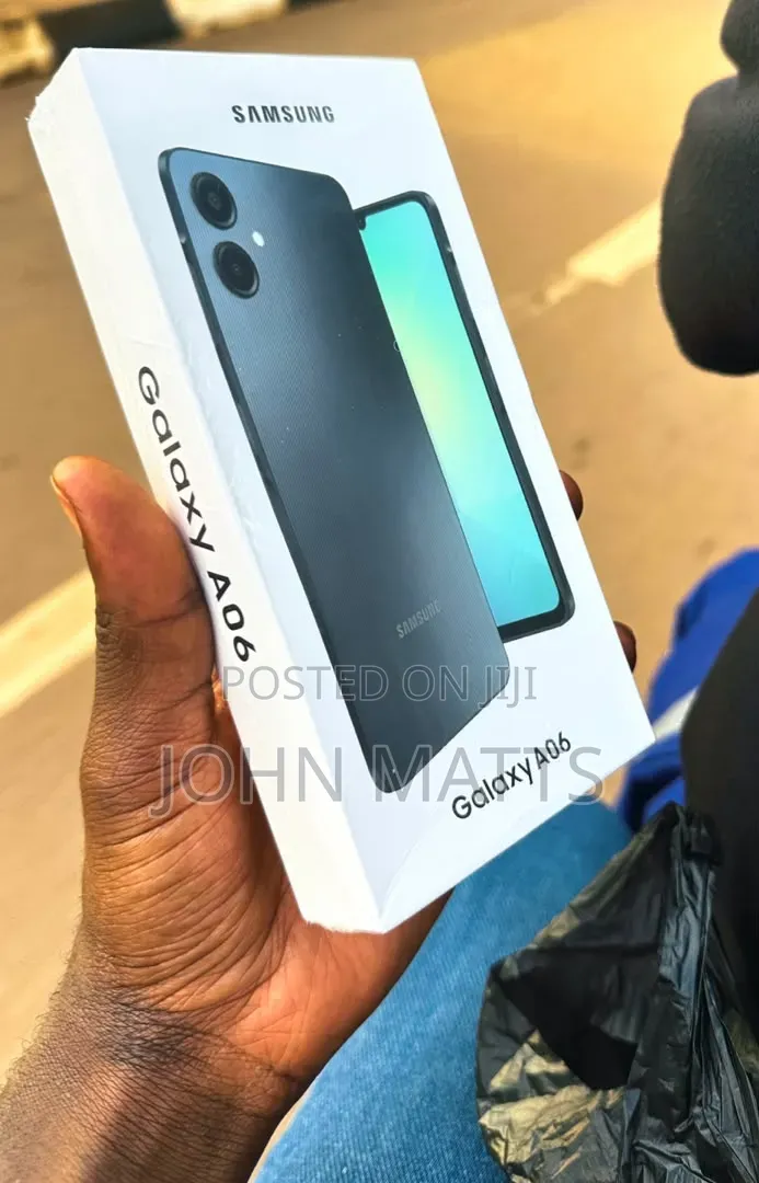 New Samsung Galaxy A06 128 GB Black