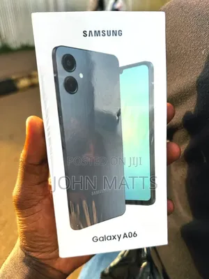 New Samsung Galaxy A06 128 GB Black