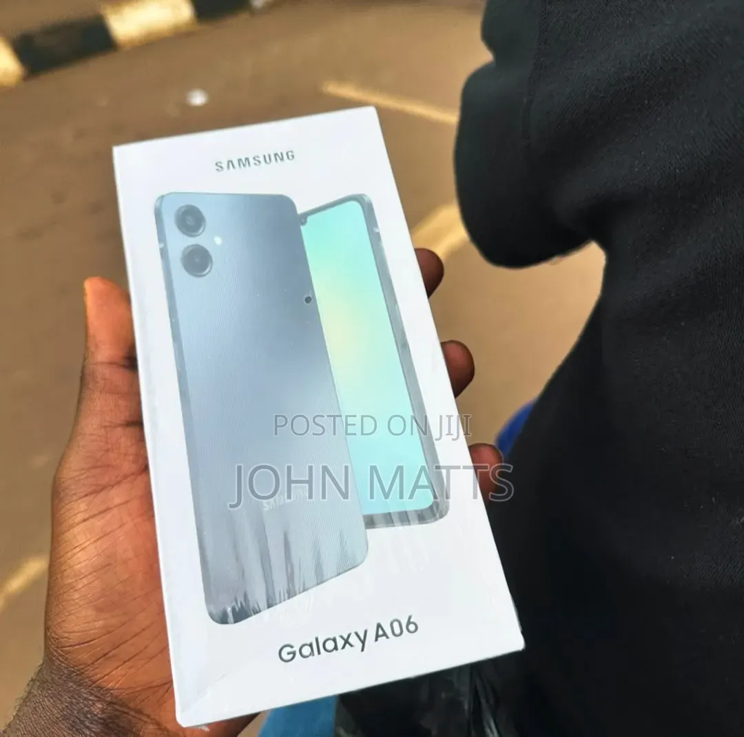 New Samsung Galaxy A06 128 GB Black