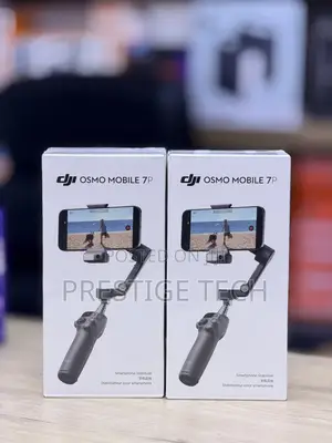 Dji Osmo Mobile 7P Gimbal Stabilizer With Native Tracking Attachment