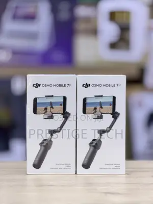 Dji Osmo Mobile 7P Gimbal Stabilizer With Native Tracking Attachment