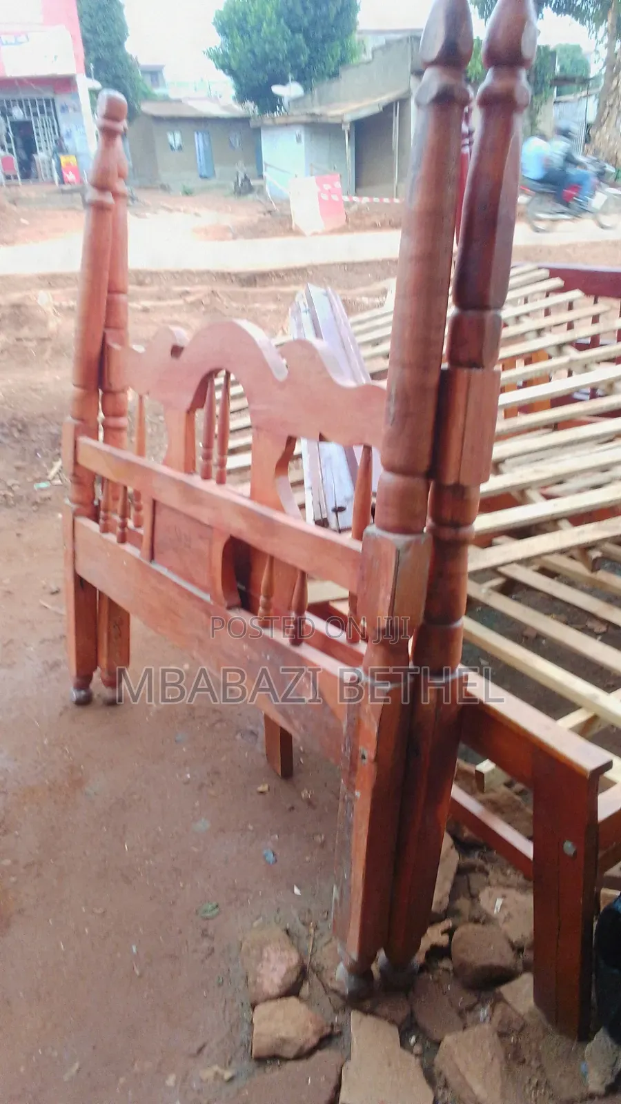 Used 4by6 Wooden Bed in a Fine State Available for Sale