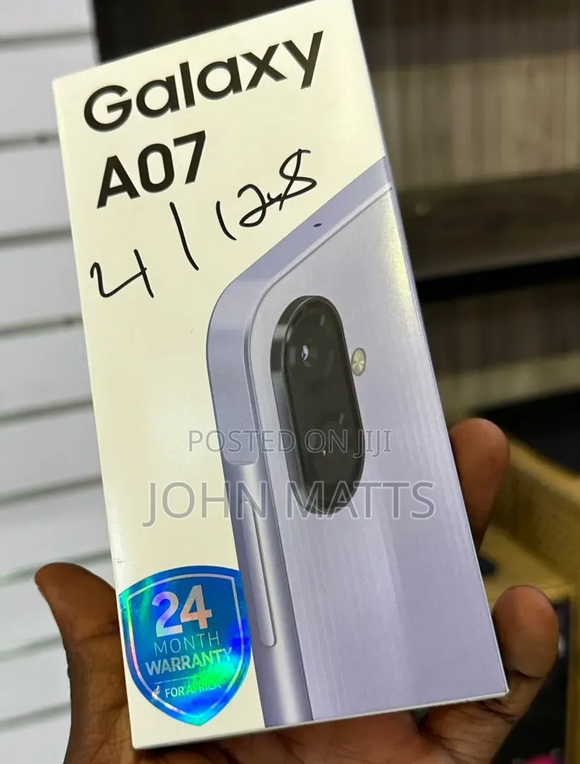 New Samsung Galaxy A07 128 GB Pink