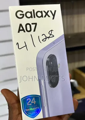 New Samsung Galaxy A07 128 GB Pink