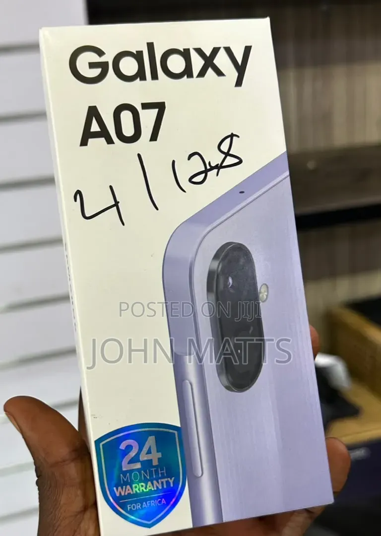 New Samsung Galaxy A07 128 GB Pink