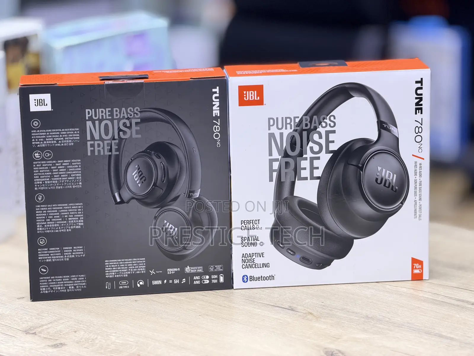 JBL Tune 780nc Wireless Headphones With Active Noise Cancellation