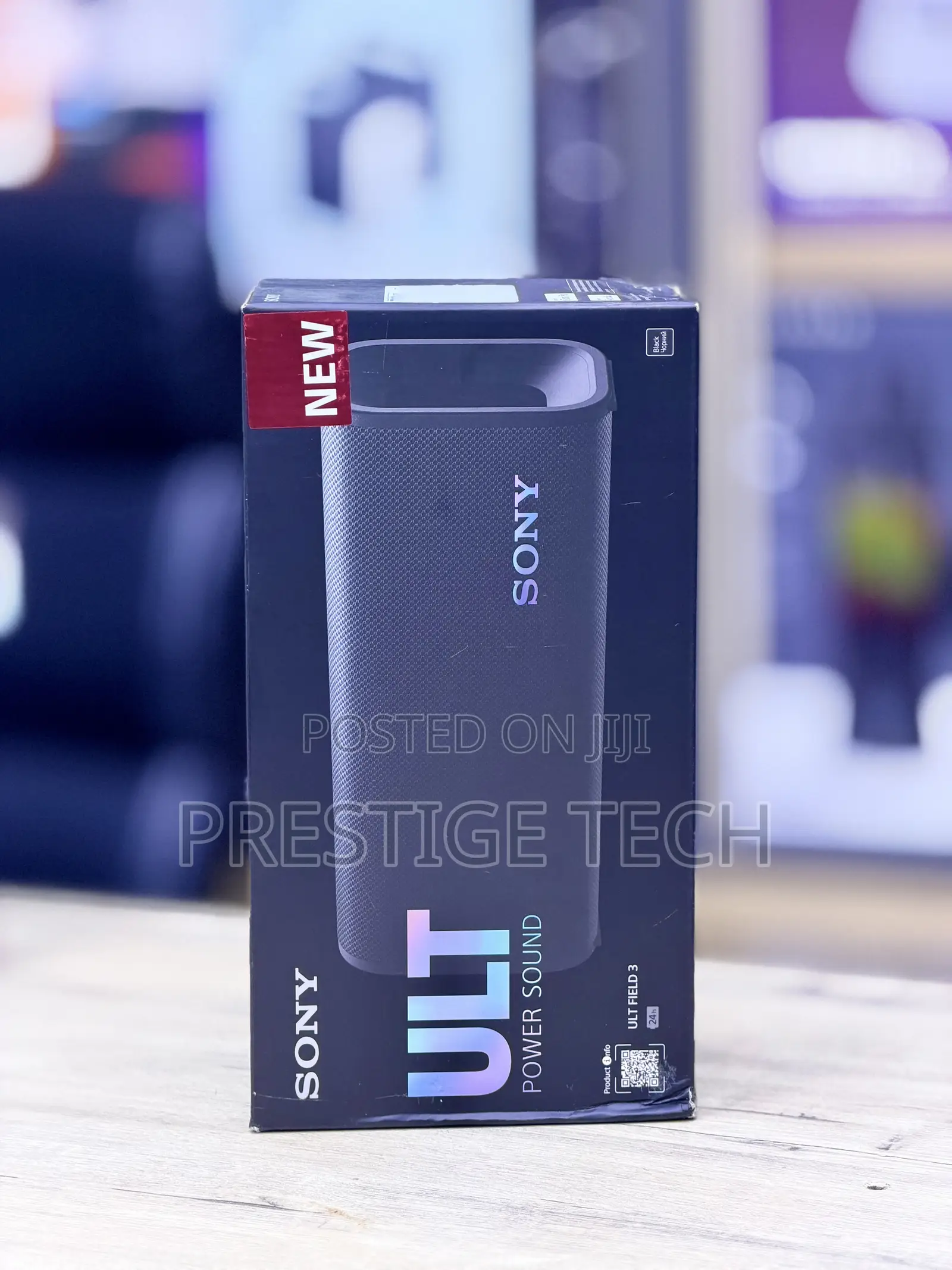 Sony ULT Field 3 Ultra Portable Bluetooth Speaker With ULT Power Sound