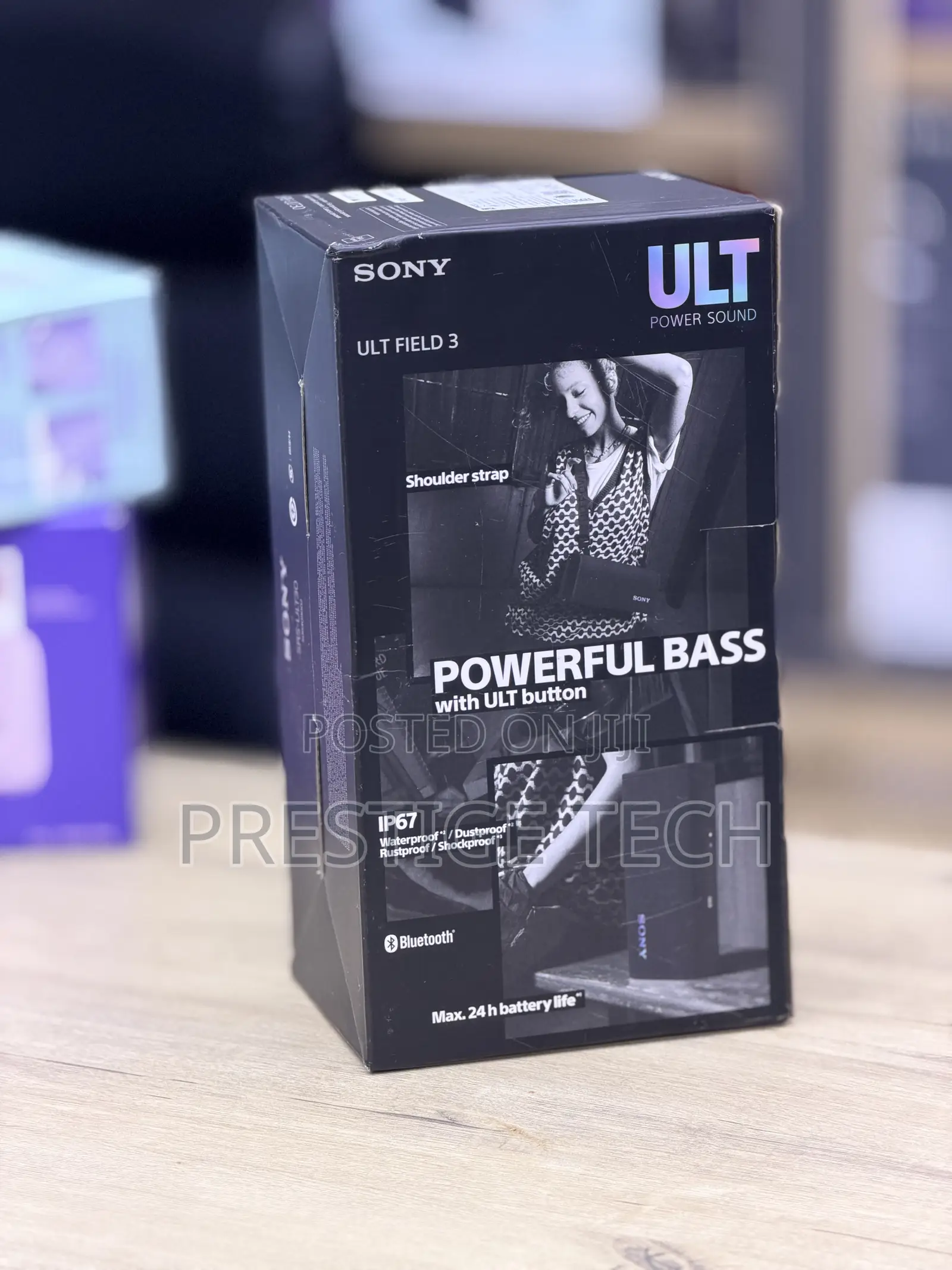 Sony ULT Field 3 Ultra Portable Bluetooth Speaker With ULT Power Sound