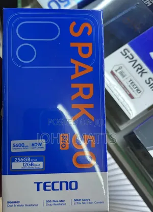 New Tecno Spark 50 Pro 256 GB Blue