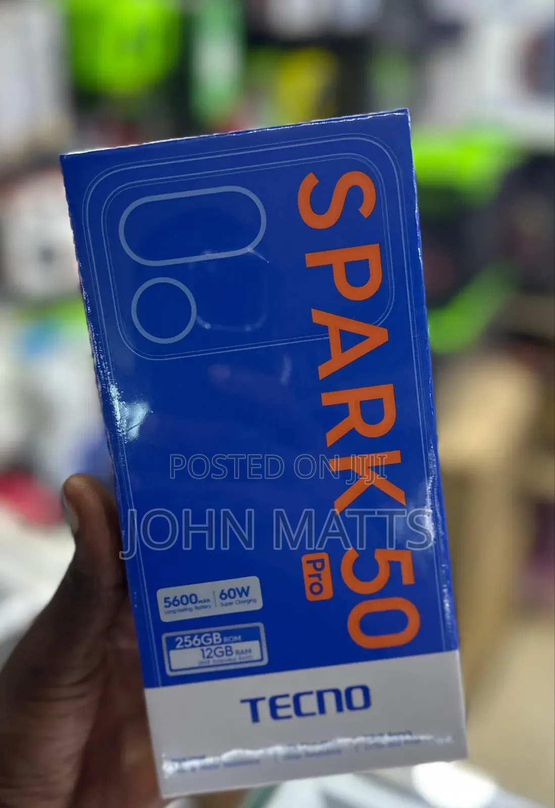 New Tecno Spark 50 Pro 256 GB Blue