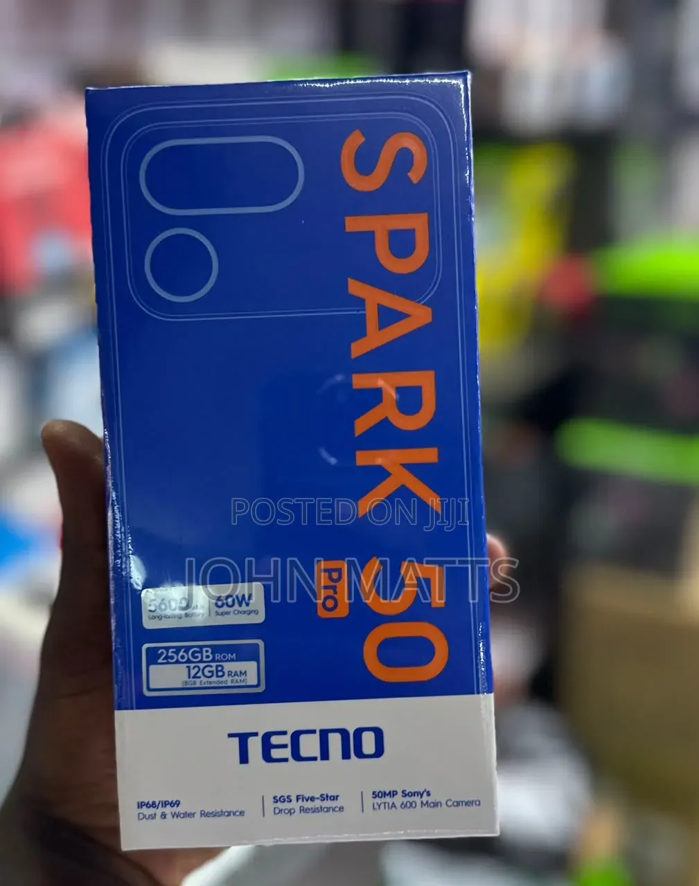 New Tecno Spark 50 Pro 256 GB Gray