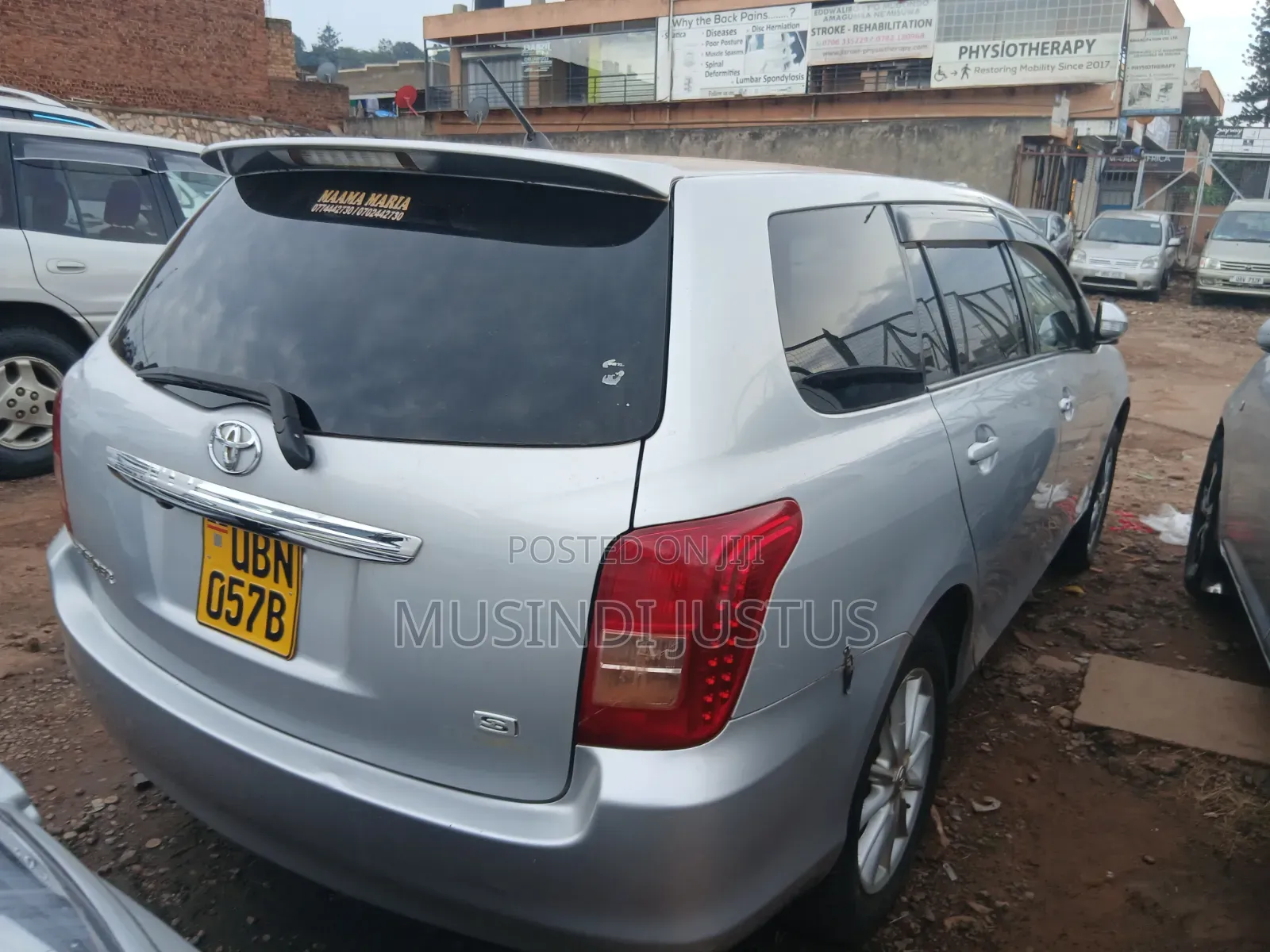 Toyota Corolla Fielder 2008 Silver