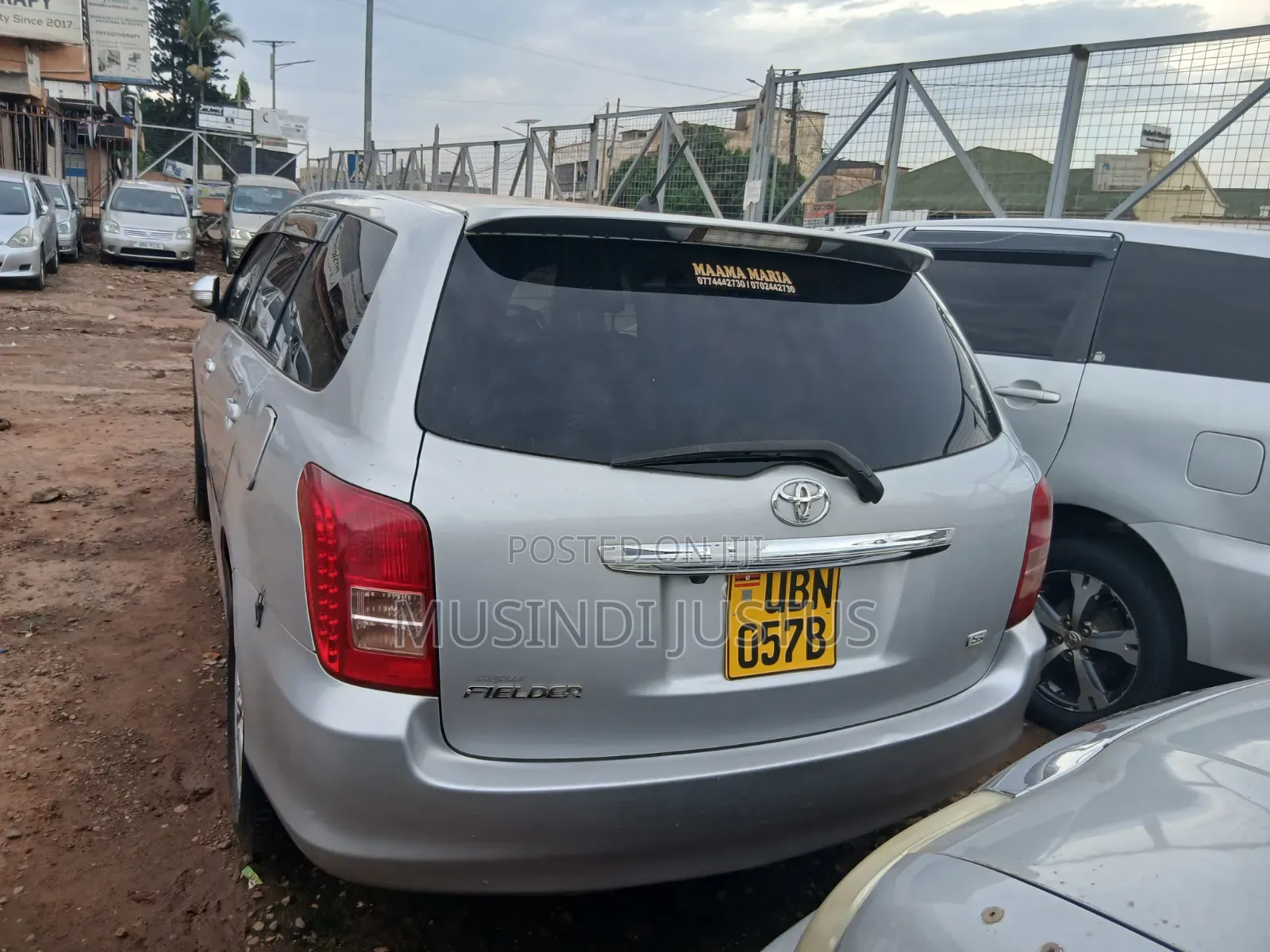 Toyota Corolla Fielder 2008 Silver