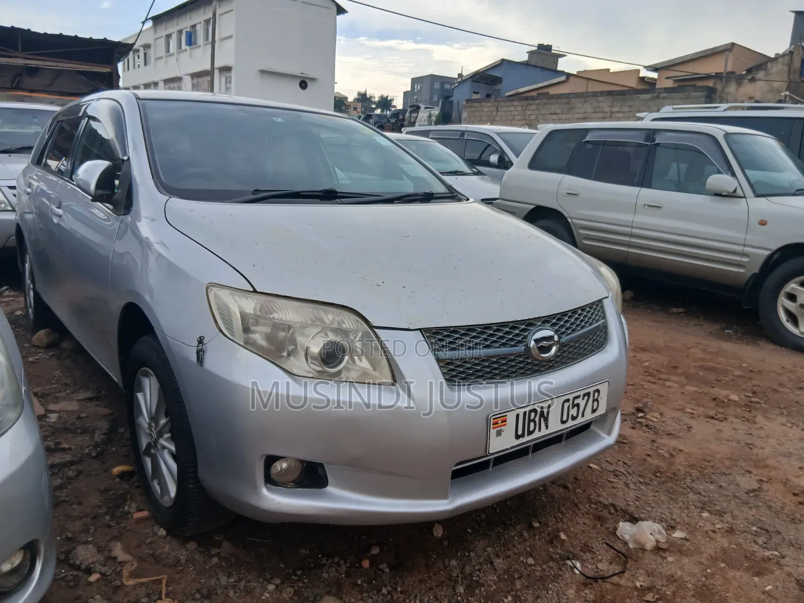 Toyota Corolla Fielder 2008 Silver