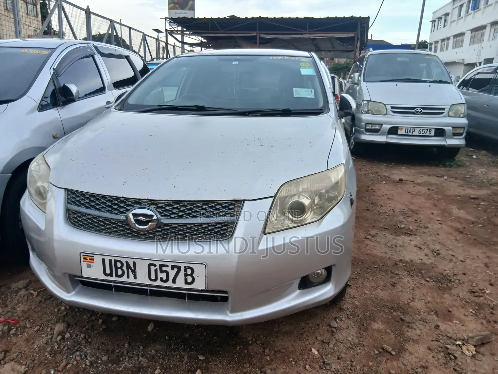 Toyota Corolla Fielder 2008 Silver