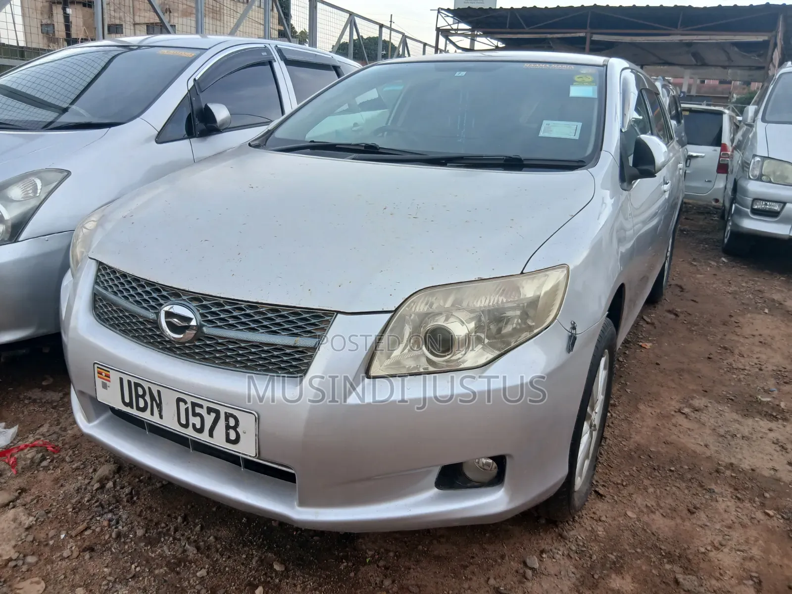 Toyota Corolla Fielder 2008 Silver