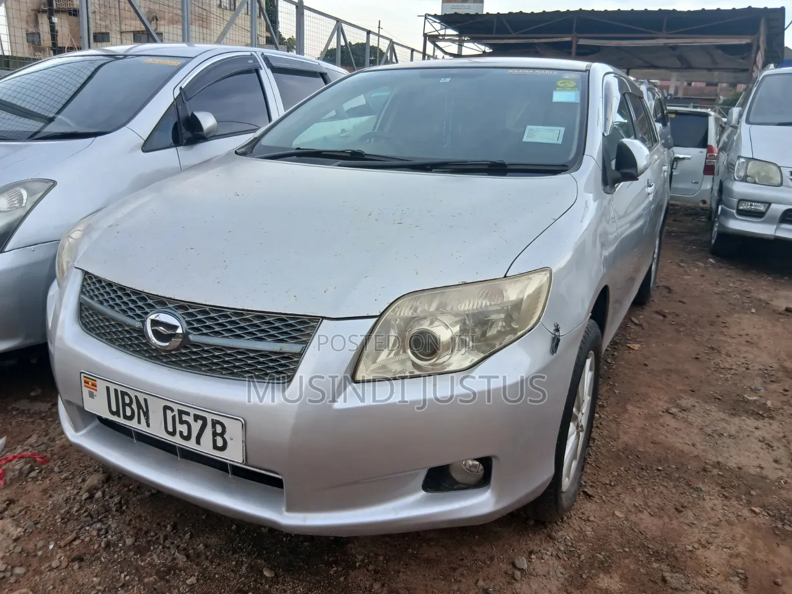 Toyota Corolla Fielder 2008 Silver