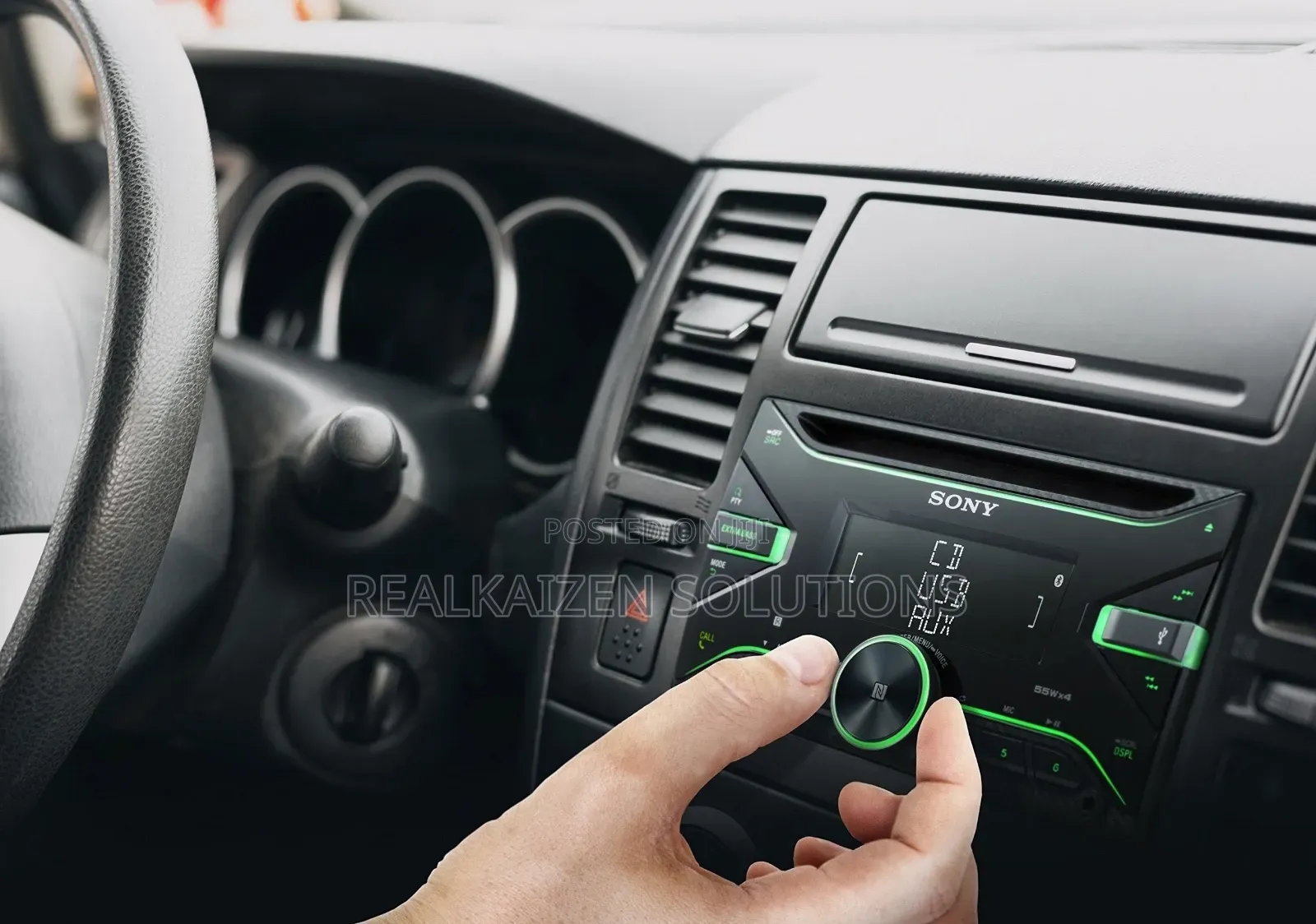 SONY Double Din Car Stereo FM Radio With USB | AUX