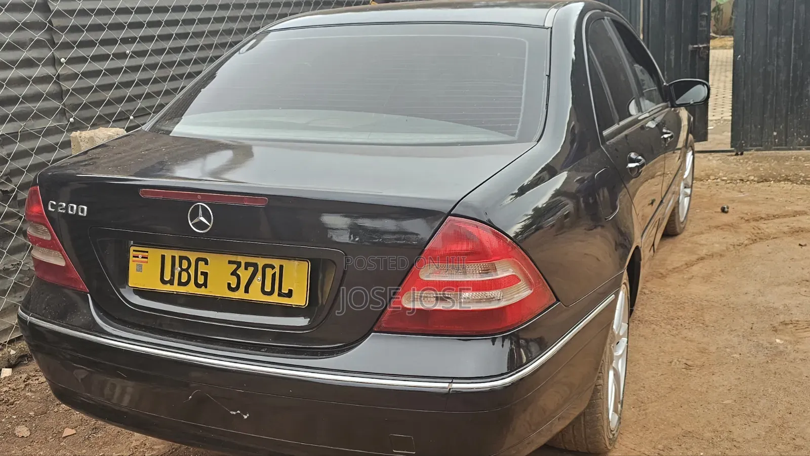 Mercedes-Benz C200 2006 Black