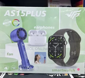 AS15 PLUS Smart Watch Combo Mini Fun and AirPods